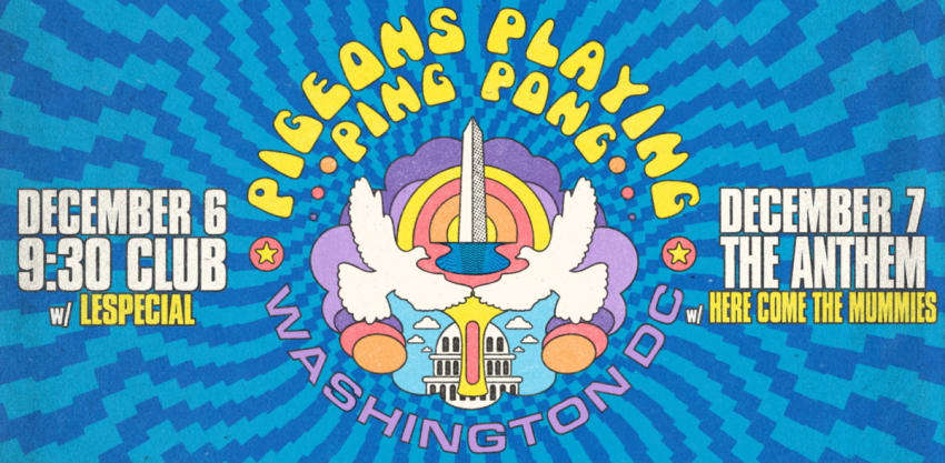 Pigeons Playing Ping Pong Washington DC
