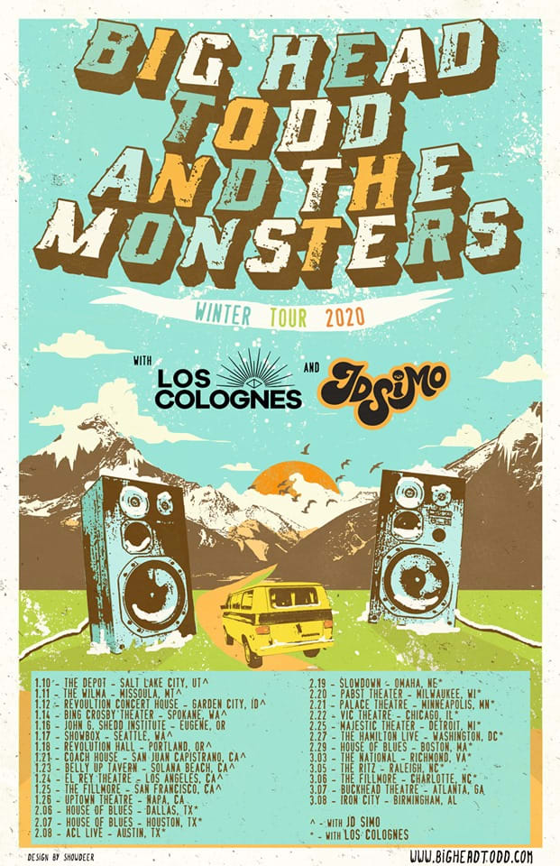 Big Head Todd Monsters Winter Tour 2020