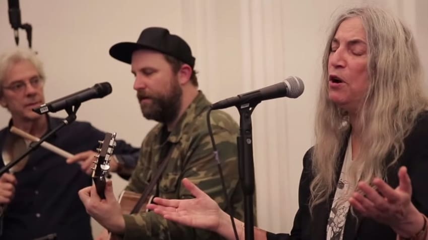 Patti Smith, Stewart Copeland & Choir! Choir! Choir! Perform ‘People Have The Power’