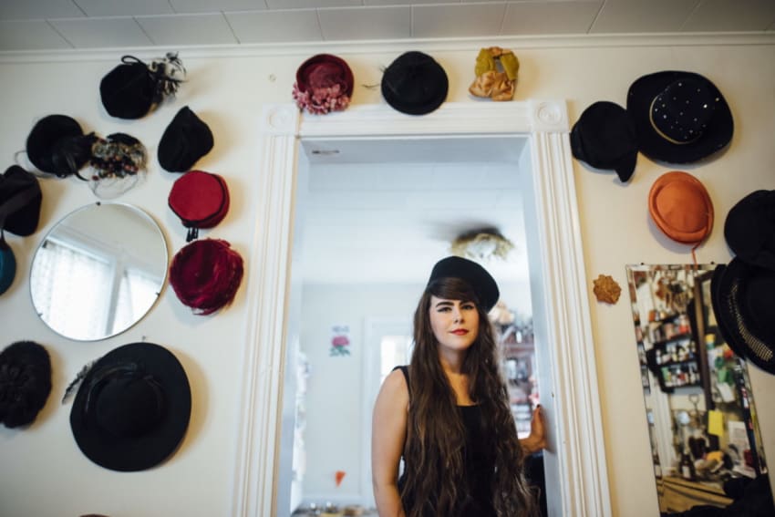 Kat Wright Hat Wall
