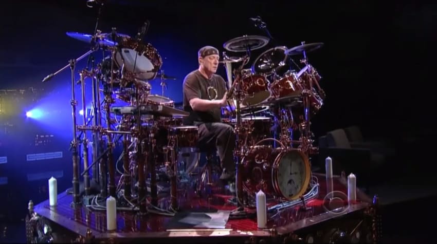 Neil Peart Letterman