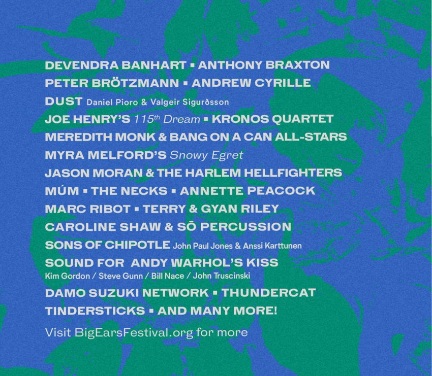 Big Ears 2020 Lineup Initial