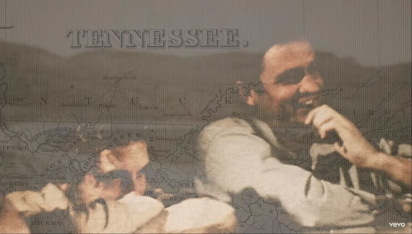 Bob Dylan Johnny Cash Wanted Man Video