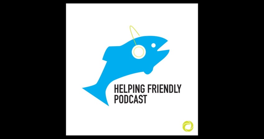 Helping Friendly Podcast Logo