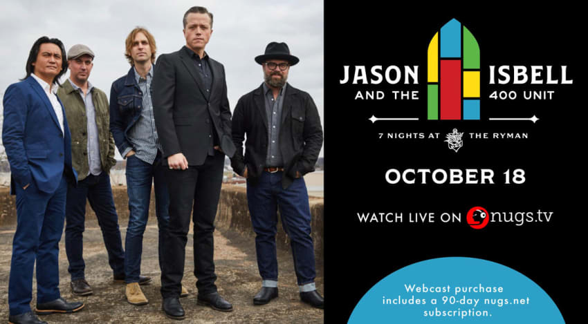 Jason Isbell Ryman Live Stream
