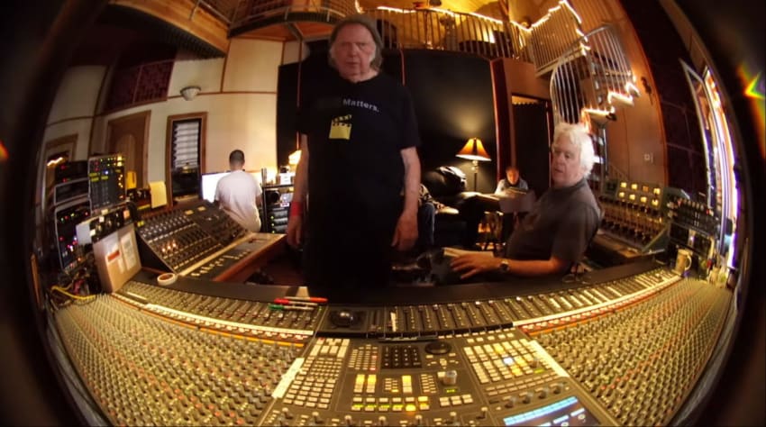 Neil Young Mountaintop Trailer