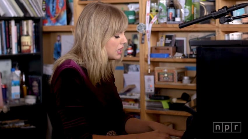 Taylor Swift Tiny Desk Concert