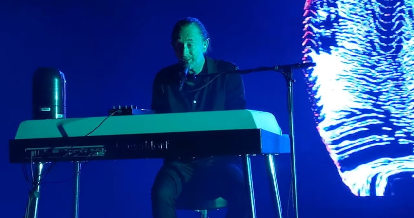 Thom Yorke Daily Battles Live Debut