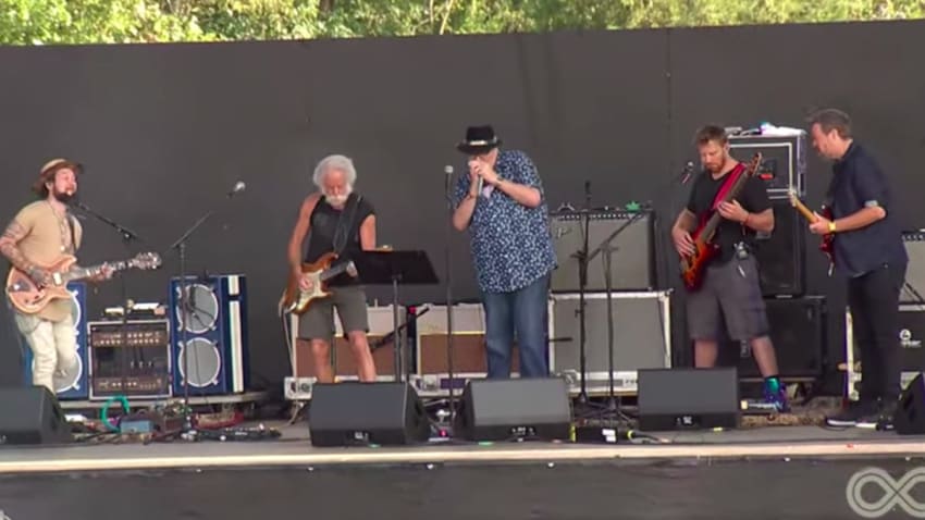 Twiddle Performs ‘Eyes Of The World’ With Bob Weir, Eric Krasno & John Popper At Lockn’