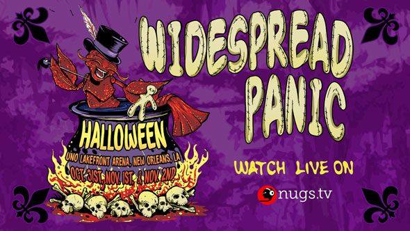 Widespread Panic Live Stream Halloween 2019