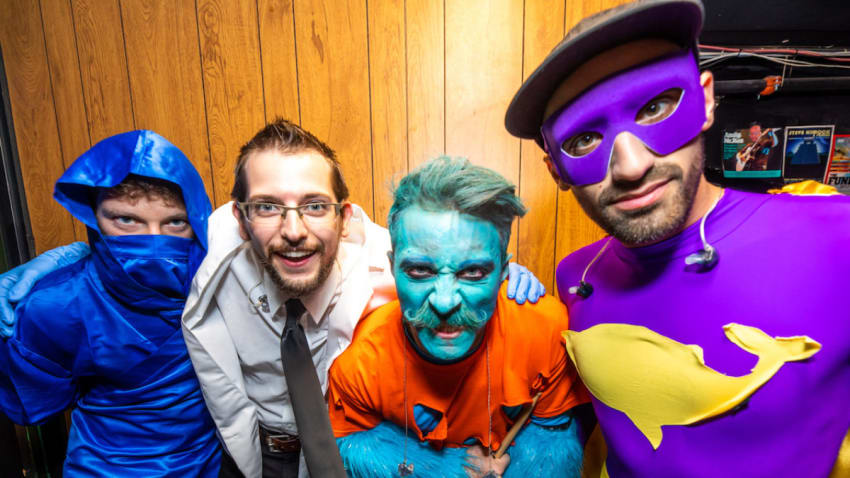 Aqueous Plays Superhero Themed Halloween Show In Pittsburgh