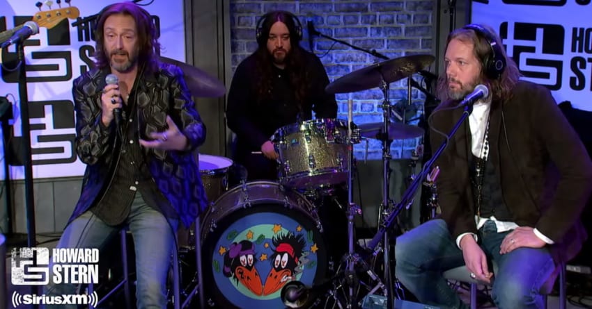 Black Crowes Howard Stern Chris Rich Robinson