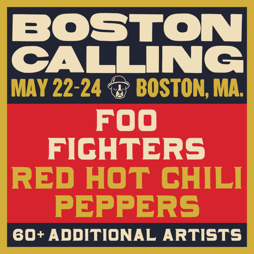 Boston Calling 2020 Headliner Admat