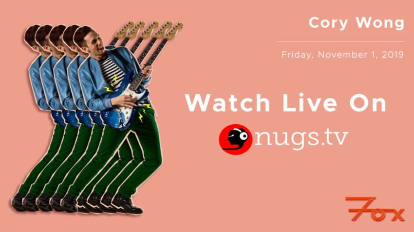 Cory Wong Announces Boulder Live Stream