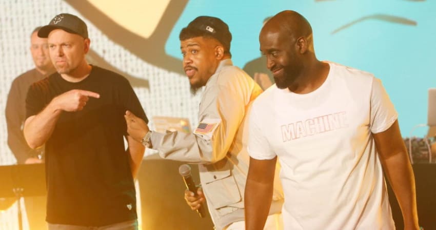 DJ Shadow De La Soul Kimmel Live