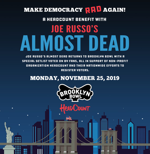 Joe Russos Almost Dead HeadCount Brooklyn Bowl
