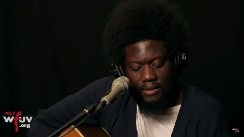 Michael Kiwanuka Performs For WFUV