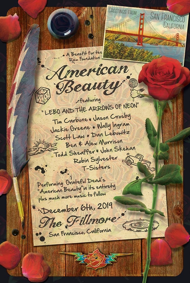 Rex Foundation American Beauty Lineup