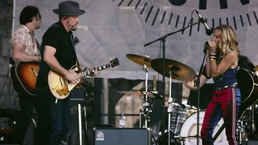 Sheryl Crow & Jason Isbell Cover Bob Dylan At Newport Folk Festival