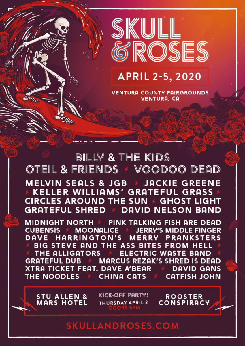 Skull Roses 2020 Festival