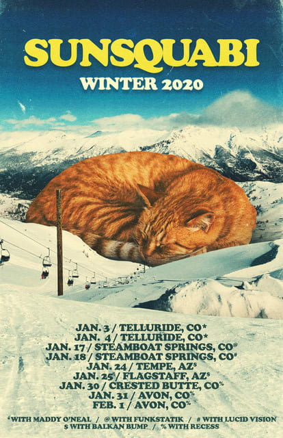 SunSquabi Tour Winter 2020