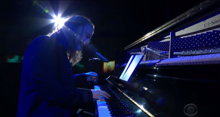 Thom Yorke Daily Battles Colbert Video