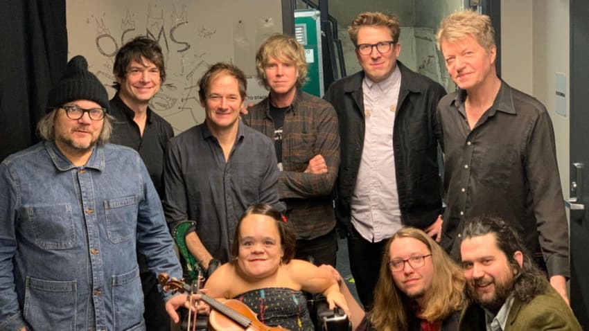 Gaelynn Lea Guests With Wilco In St. Paul