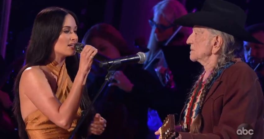 Willie Nelson Kacey Musgraves Rainbow Connection CMA