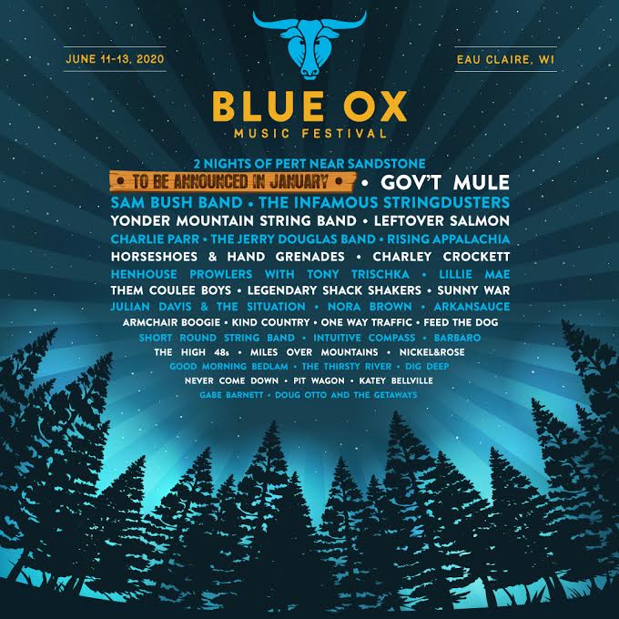 Blue Ox Lineup 2020