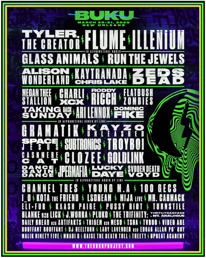 Buku Lineup 2020