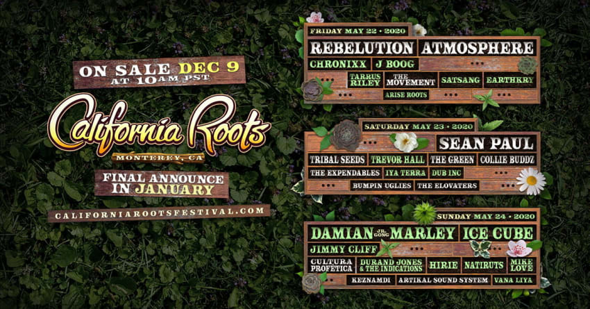 California Roots Lineup 2020
