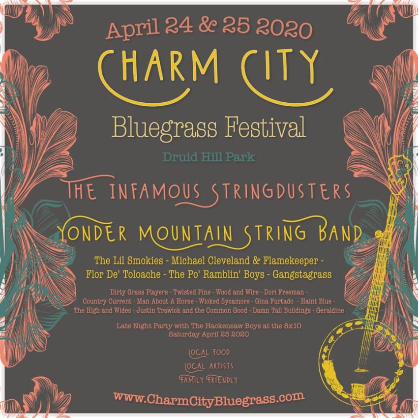 Charm City Bluegrass Festival Details 2020 Lineup