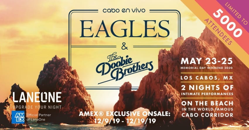 Eagles Doobie Brothers Mexico 2020
