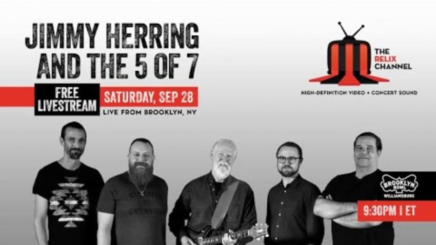 Jimmy Herring and The 5 of 7 Live at Brooklyn Bowl | 9/28/19 | Relix