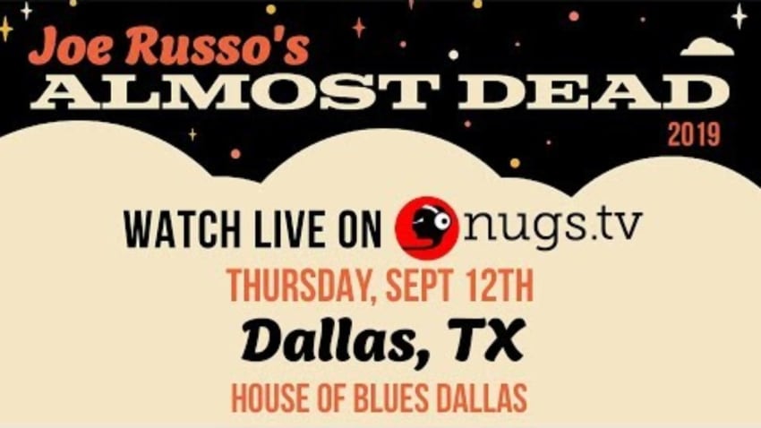 Joe Russo's Almost Dead Live in Dallas Set II Opener 9/12/19