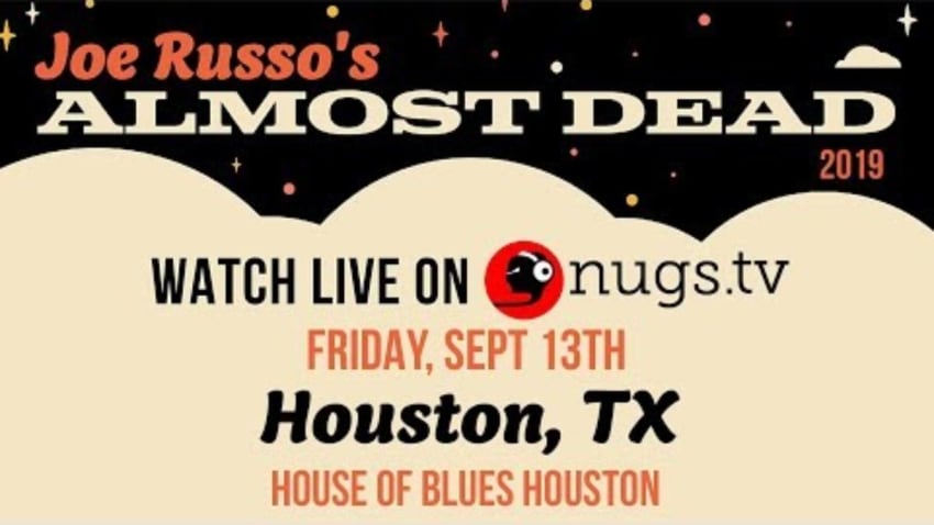 Joe Russo's Almost Dead Live in Houston Set I Opener 9/13/19