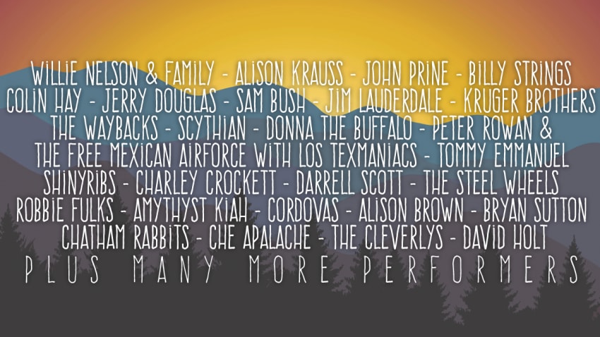 MerleFest Lineup 2020 December