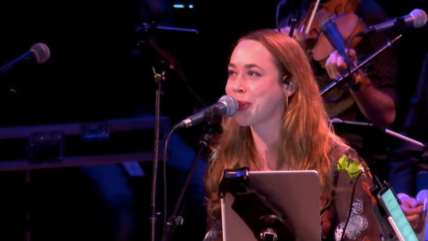Sarah Jarosz Performs 'I Want A Hippopotamus For Christmas' On 'Live From Here'