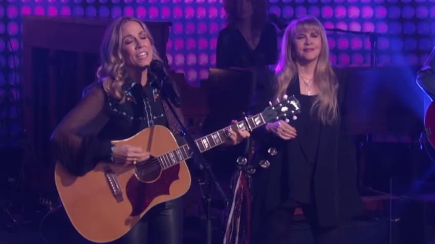 Sheryl Crow & Stevie Nicks Perform On ‘Ellen’