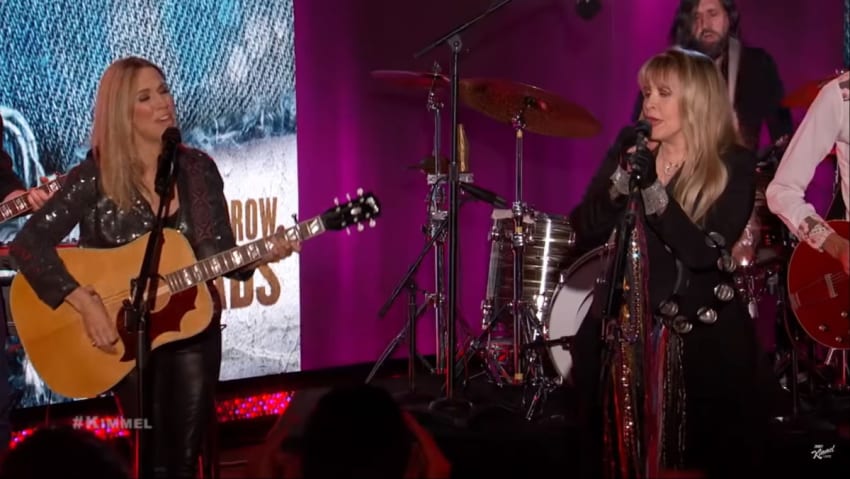 Sheryl Crow Stevie Nicks Kimmel