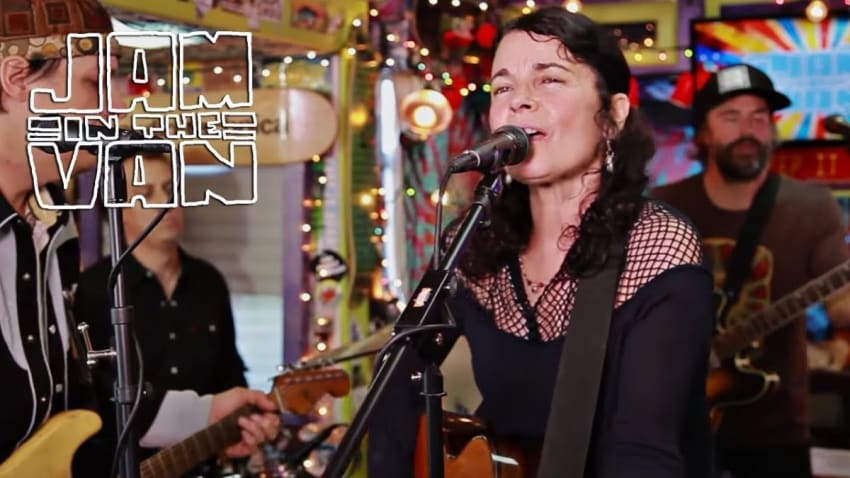 DONNA THE BUFFALO - "Look Both Ways" (Live from JITVHQ in Los Angeles, CA 2017) #JAMINTHEVAN