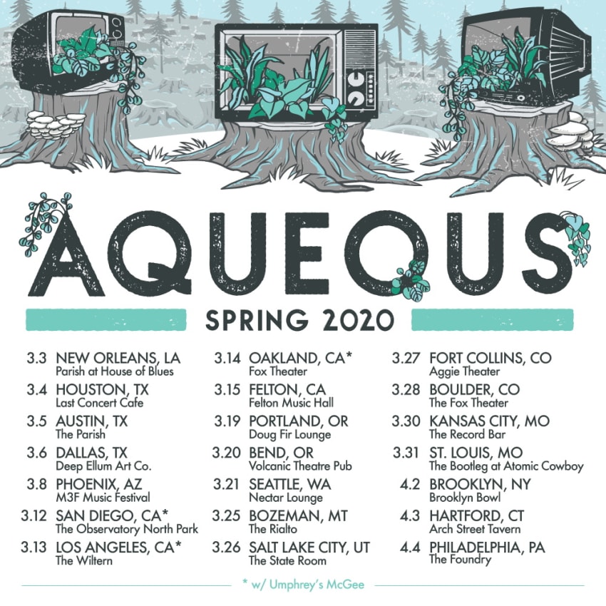 Aqueous Spring Tour 2020