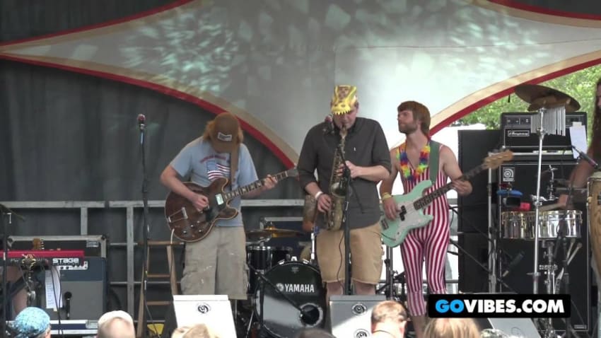 Lucid Performs "Miss Maybelle" into "The Russian" at Gathering of the Vibes Music Festival 2012