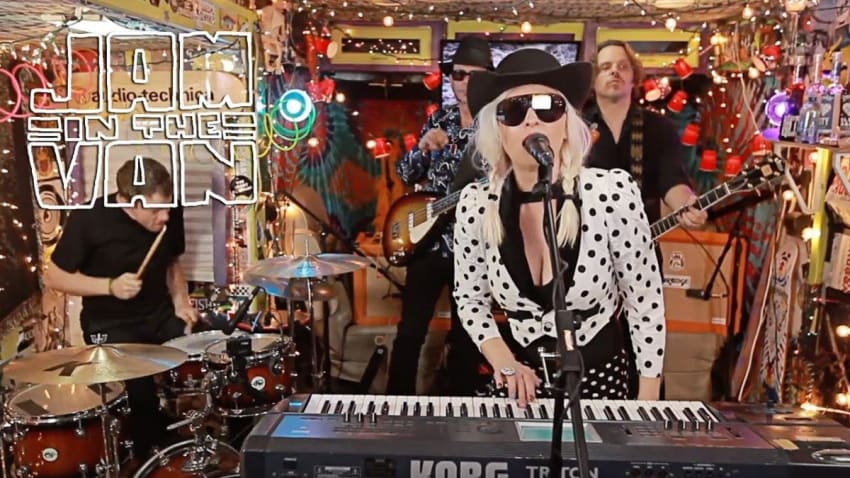 JESIKA VON RABBIT - "Going Down" (Live at Desert Daze in Joshua Tree, CA 2017) #JAMINTHEVAN