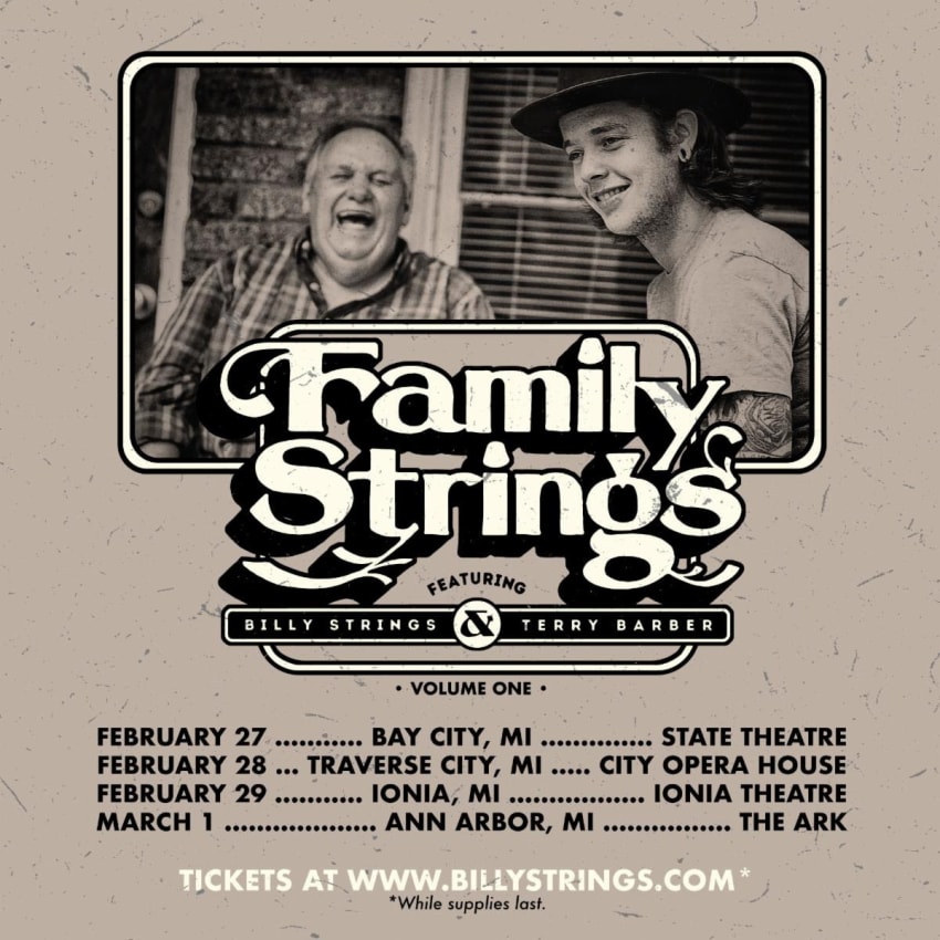Billy Strings Family Strings Tour Dates