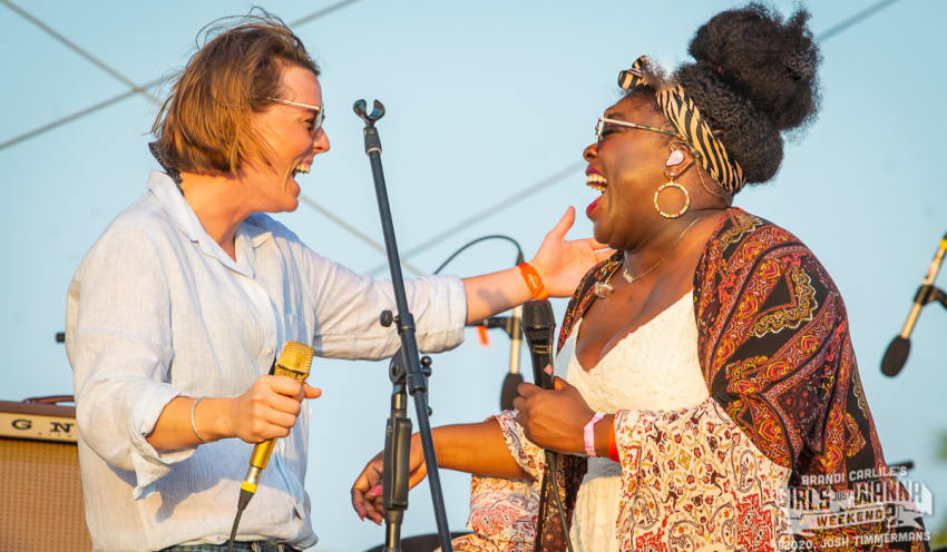 Brandi Carlile Plays Rarities Guests With Yola Lucius At Girls Just