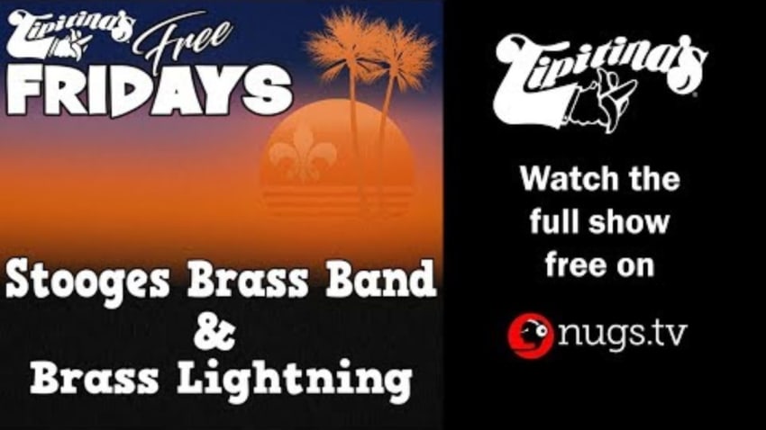 Stooges Brass Band & Brass Lightning on 6/14/2019 at Tipitina's in New Orleans, LA