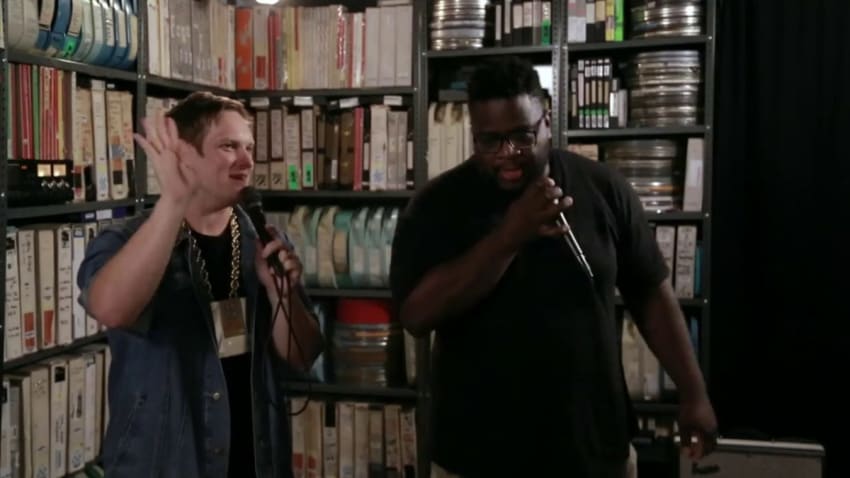 MC Lars and Mega Ran at Paste Studio NYC live from The Manhattan Center