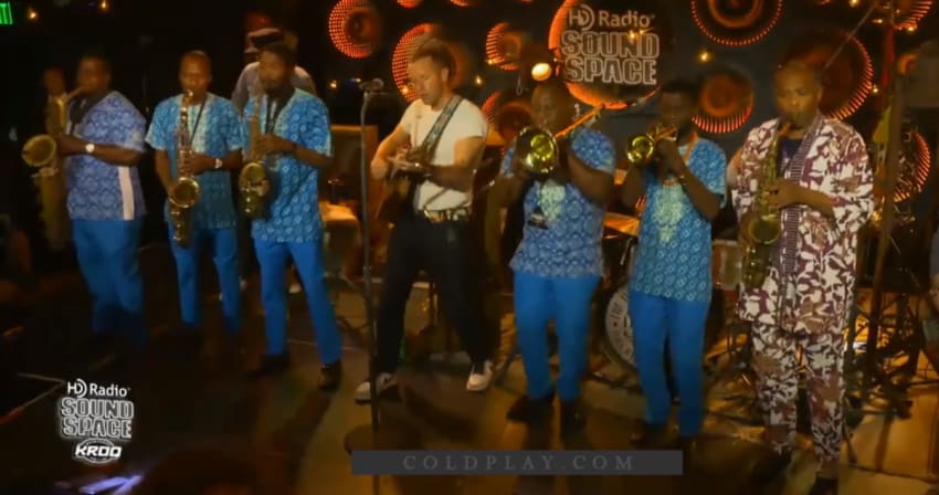 Coldplay Femi Kuti