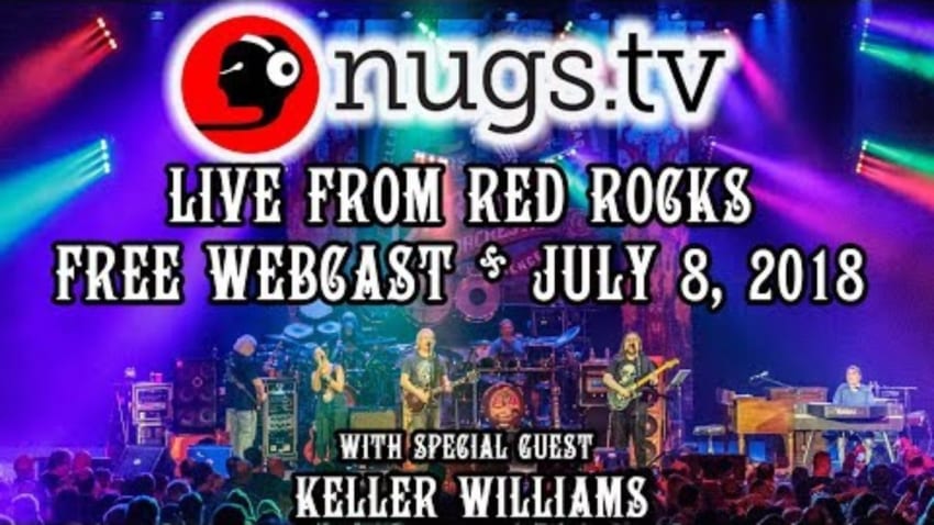 Dark Star Orchestra and Keller Williams:  Live at Red Rocks 7/8/2018